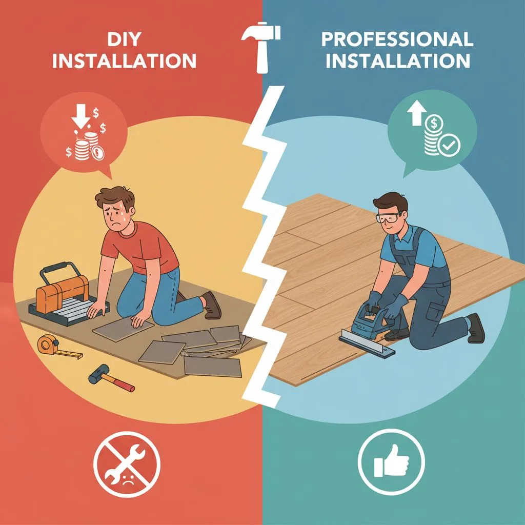 The Definitive Bravewood Hybrid Hardwood Flooring Installation Guide: DIY vs. Pro