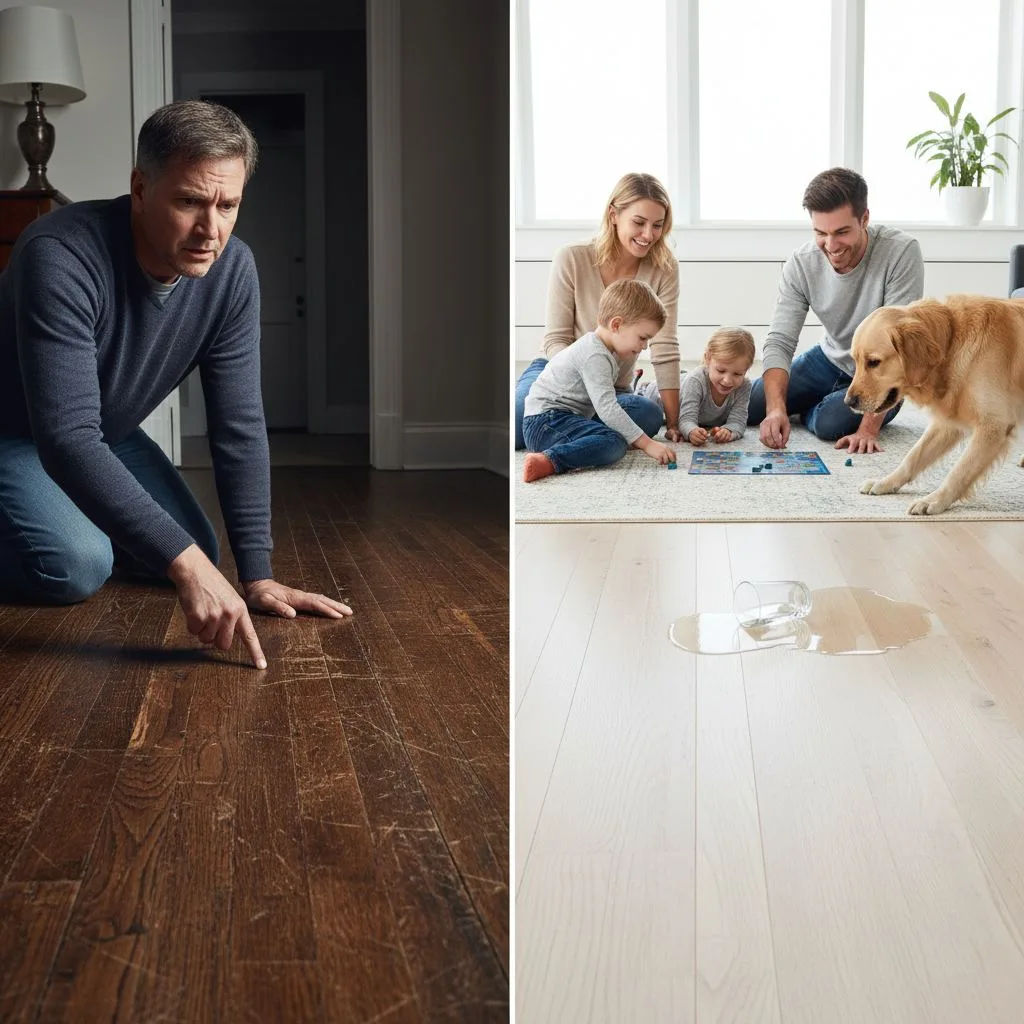 Bravewood Hybrid Hardwood: The No-Compromise Foundation for Modern Farmhouse Style