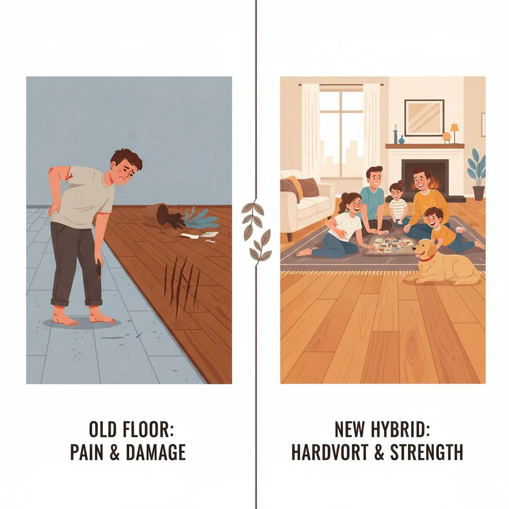 Bravewood Hybrid Hardwood Review: Combining Indestructible Durability with Everyday Comfort