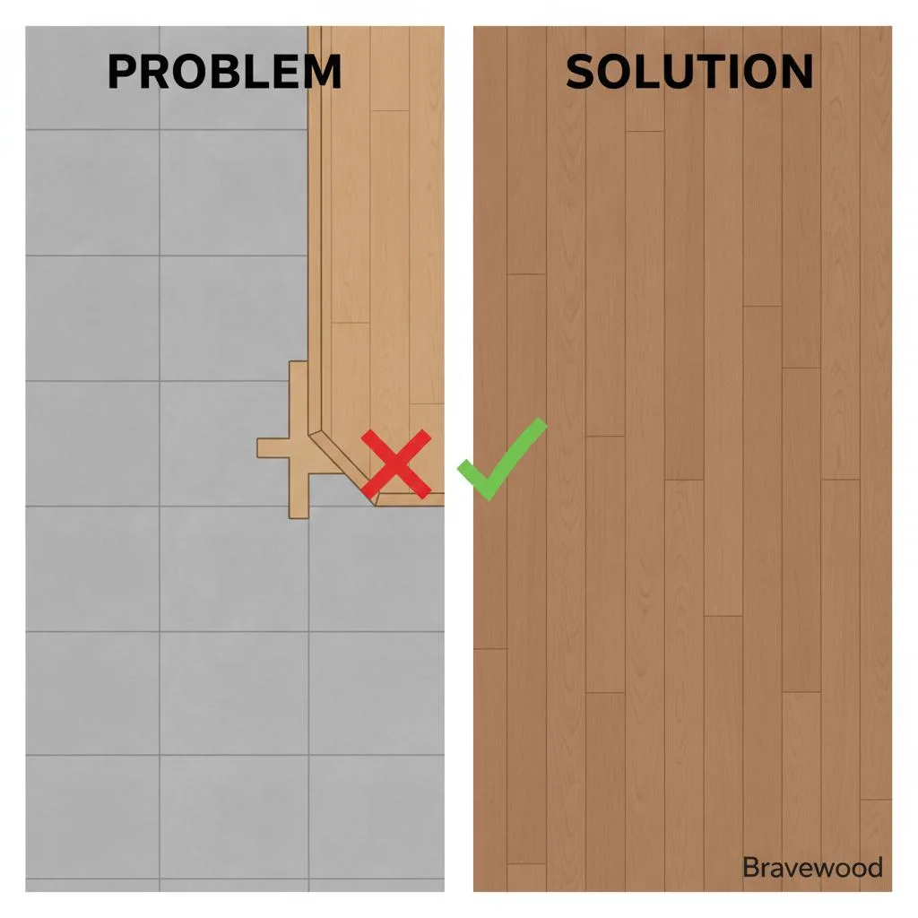 Why Bravewood Waterproof Hybrid Hardwood is the Ultimate Flooring for Open-Concept Living