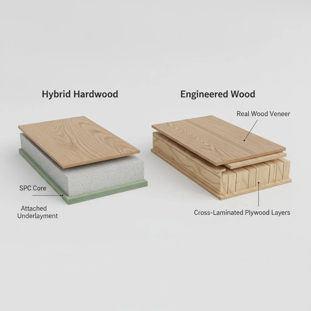 Hybrid Hardwood vs. Engineered Wood: The Definitive Comparison (2024)