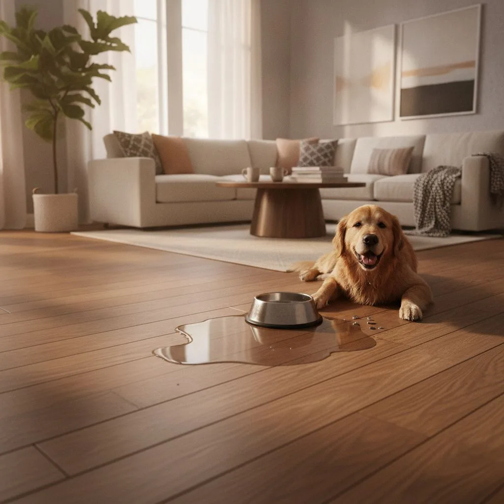 Pet-Proof Your Home: Why Waterproof Hybrid Hardwood is the Ultimate Pet-Friendly Flooring