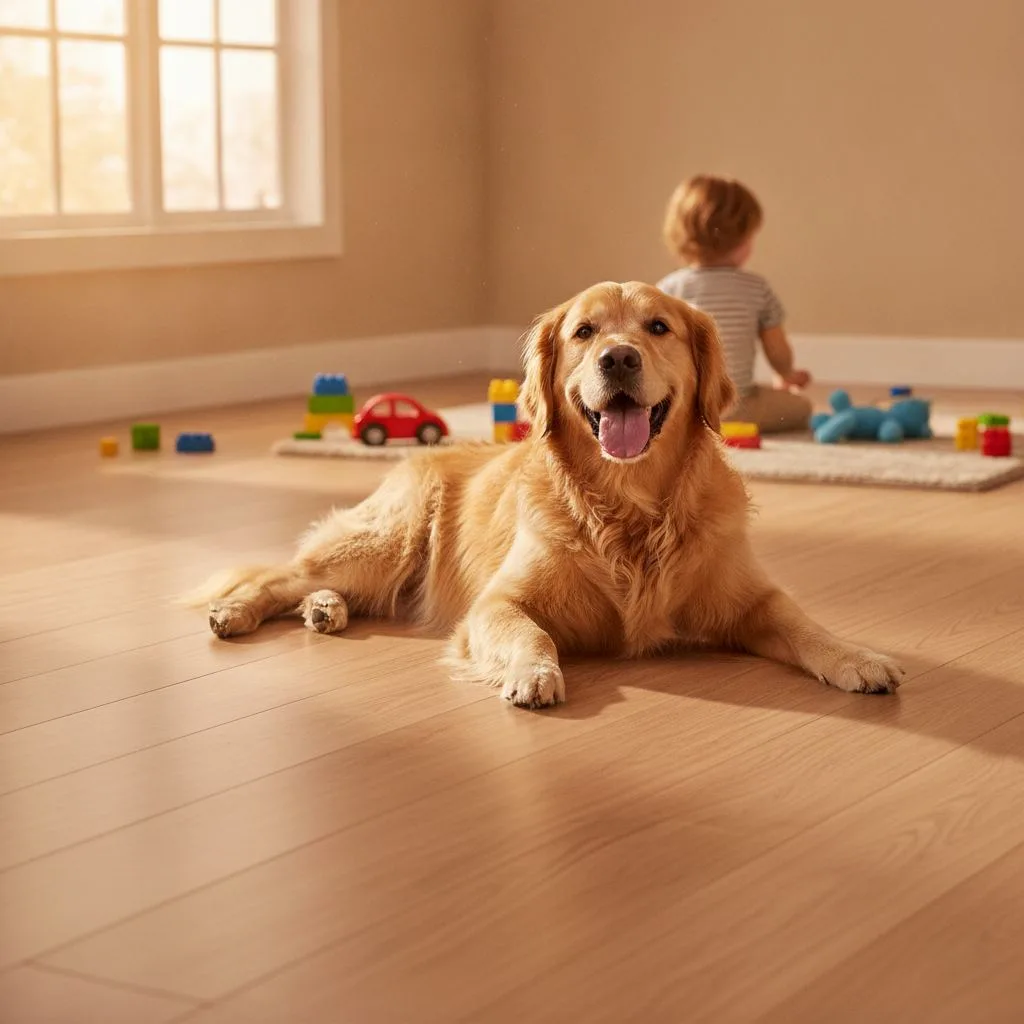 Waterproof Hybrid Hardwood: The Ultimate Pet-Friendly Flooring for Active Families (2024 Guide)