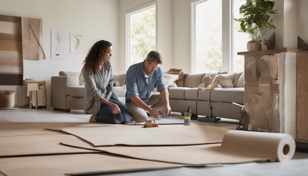 minimize flooring installation impact