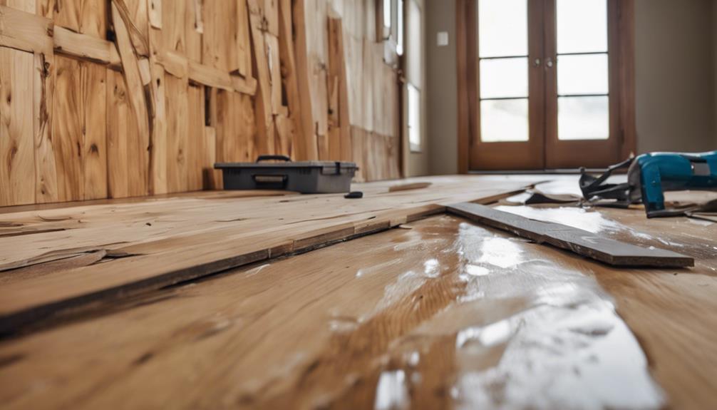 waterproof hardwood installation errors