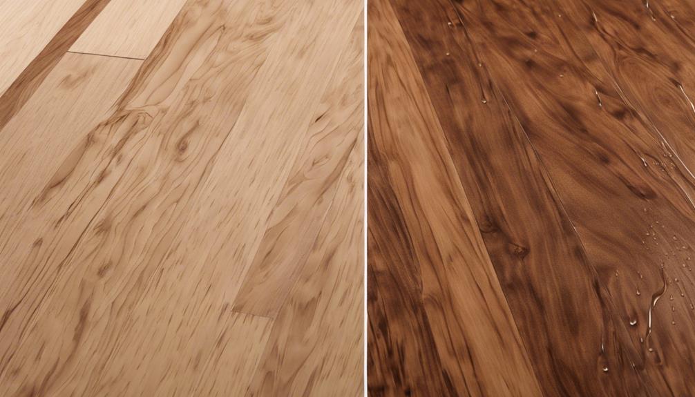 waterproof hardwood vs laminate