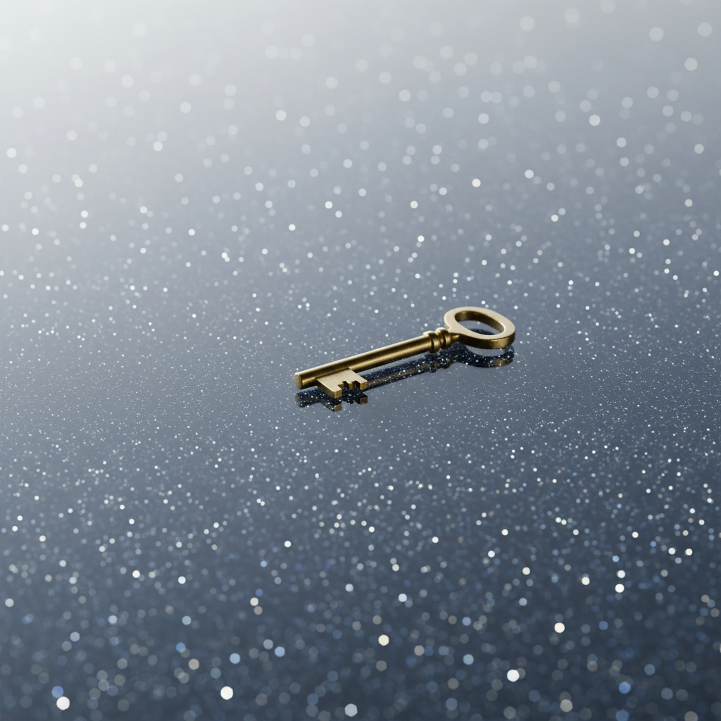 Close-up rendering of a luxurious adamantine floor surface with subtle, sparkling diamond particulates, showing a pet's claw resting on it without leaving a mark, symbolizing its scratch-proof durability.