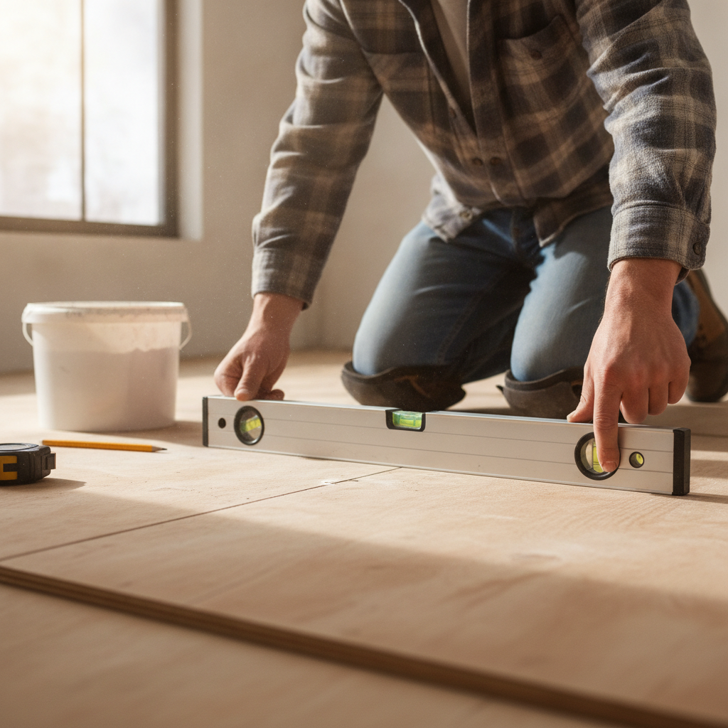 Ensuring a Perfectly Flat Subfloor