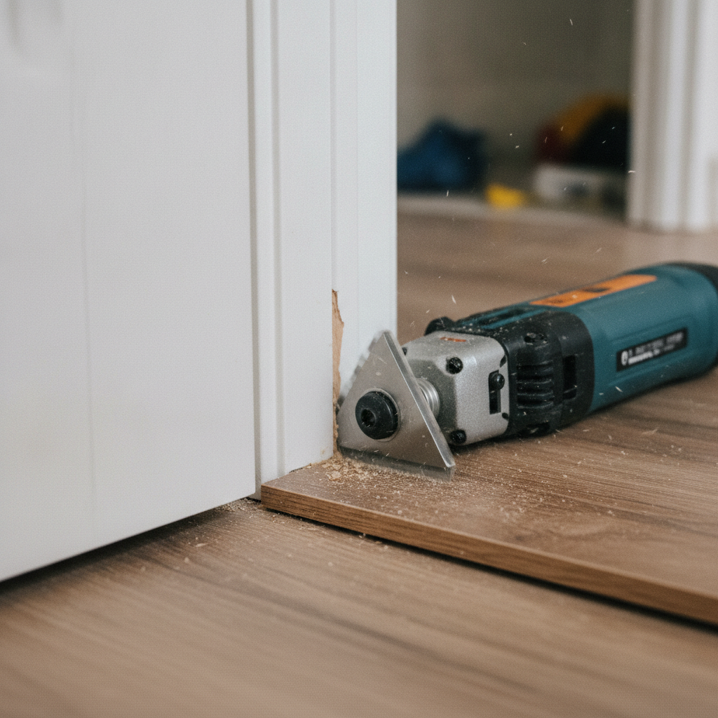 Pro Tip: Undercutting a Door Jamb