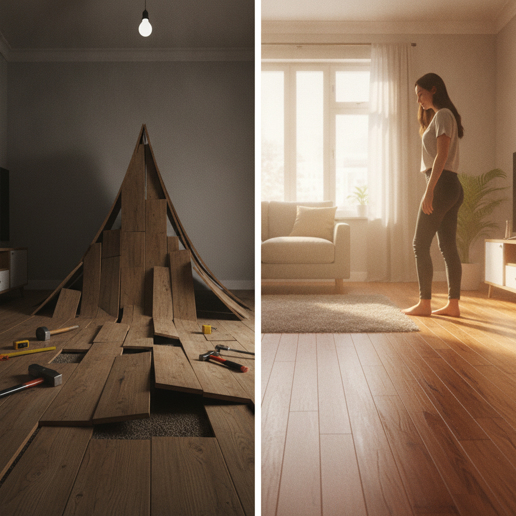 The Result of Common DIY Flooring Mistakes